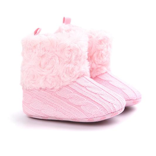Cozy Winter Baby Toddler Shoes | Cloth Shoes