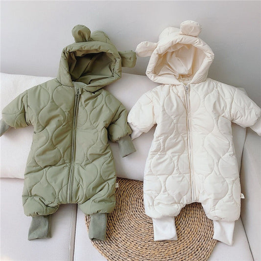 Bear Hugs for Baby: Thickened Winter Baby  Clothes