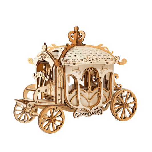 Hands Craft - 3D Laser Cut Wooden Puzzle: Carriage